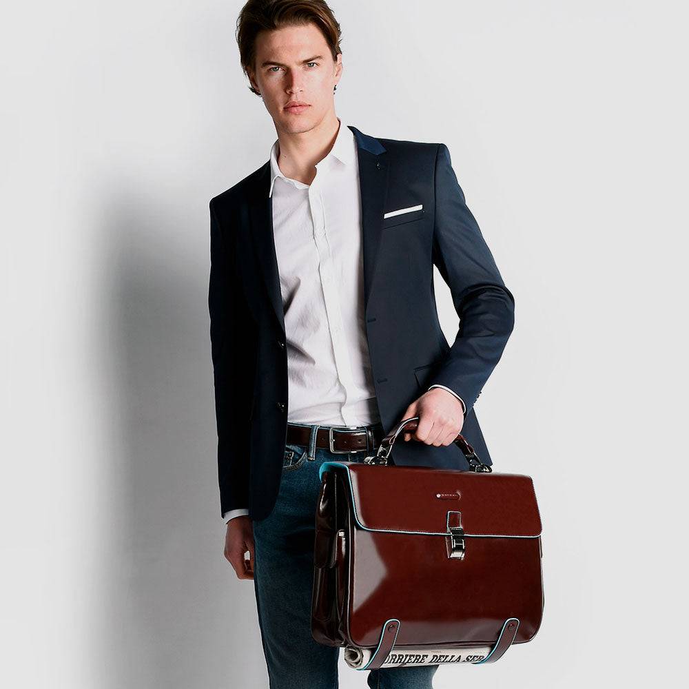 Piquadro Computer 15,6" and iPad®Pro 12,9” and briefcase Saldi