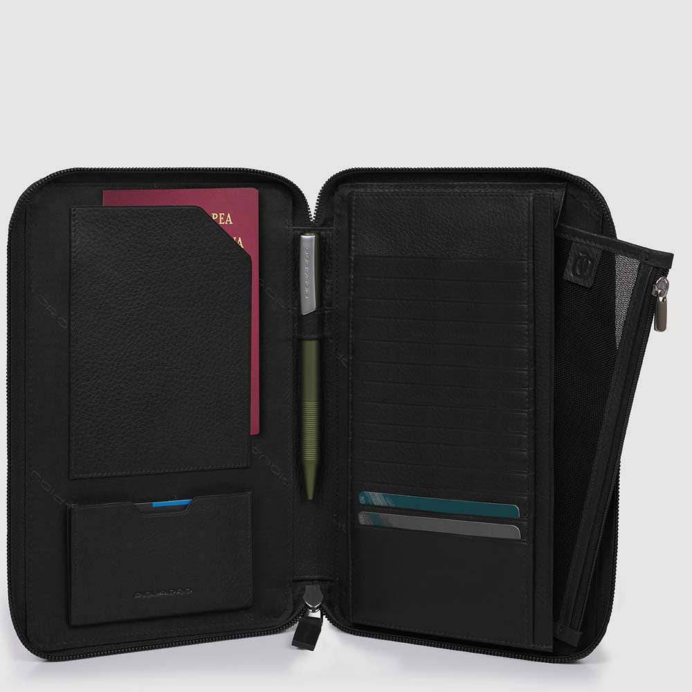 Piquadro Travel document holder with credit card slots I Più Venduti