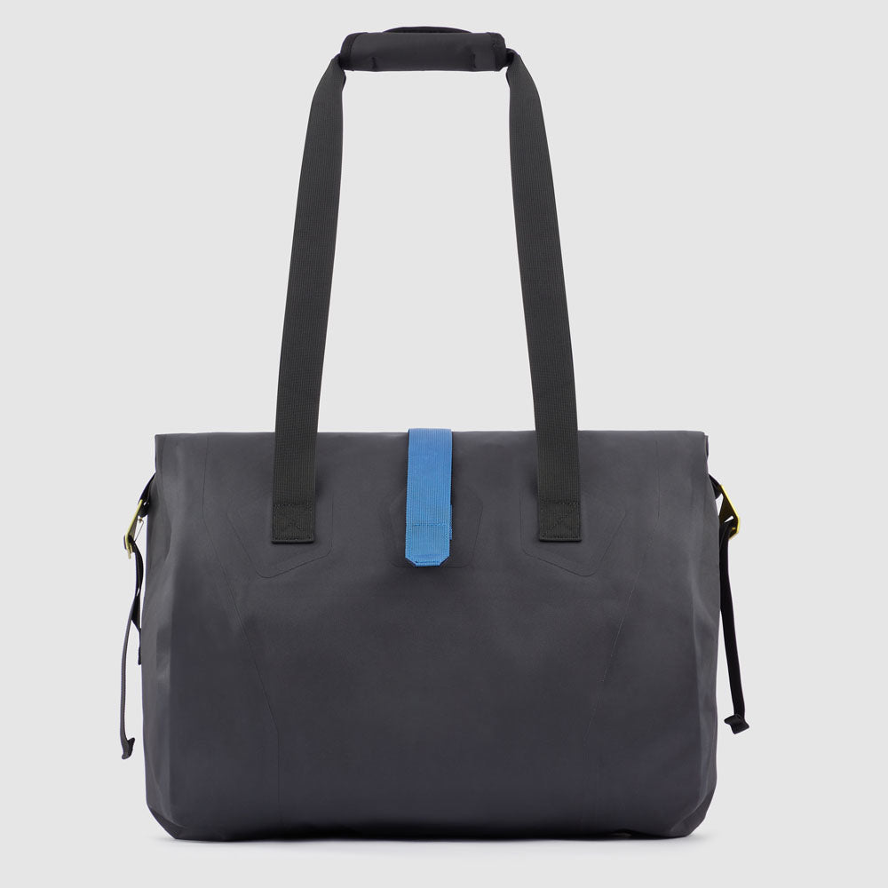Piquadro waterproof duffel bag with latch roll top, Vendite Flash