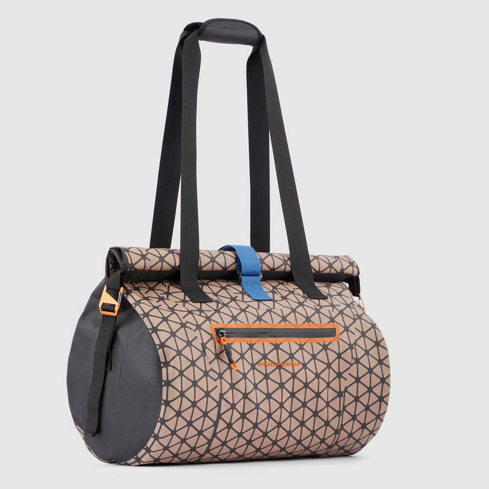 Piquadro waterproof duffel bag with latch roll top, In Saldo