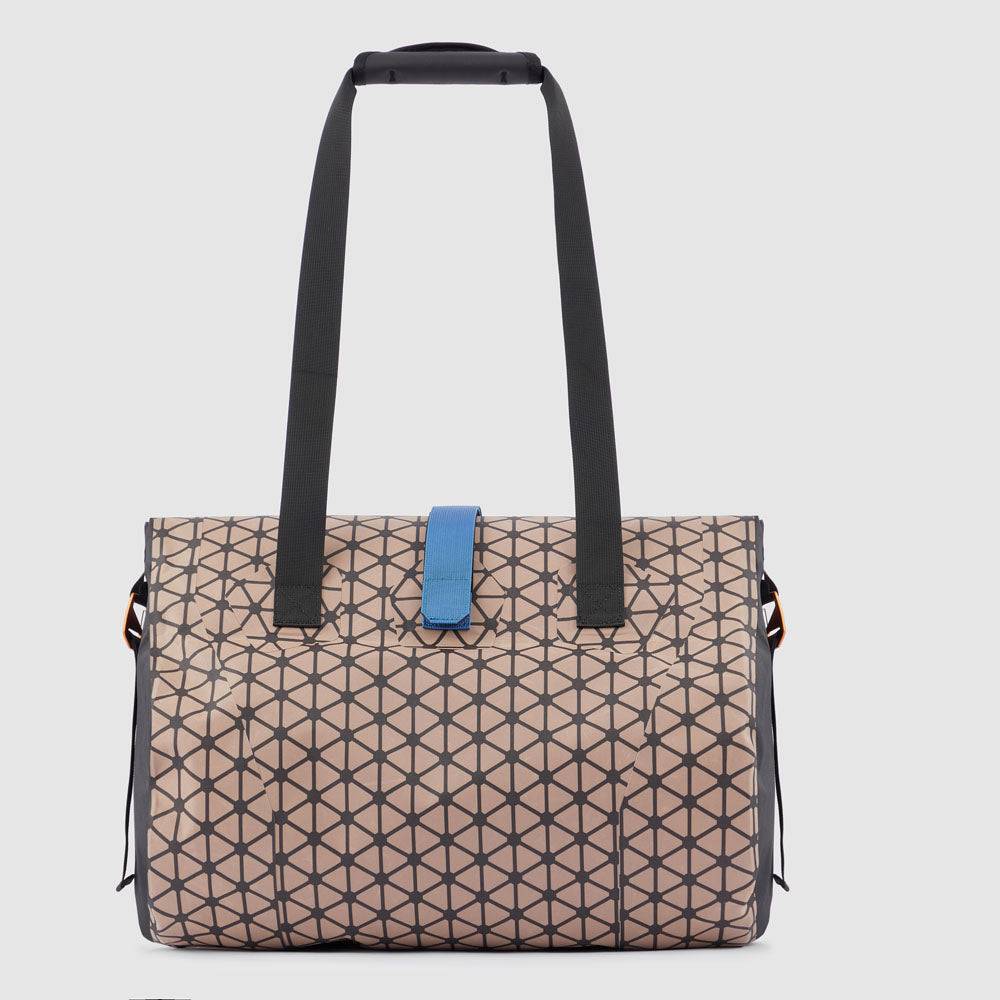Piquadro waterproof duffel bag with latch roll top, In Saldo