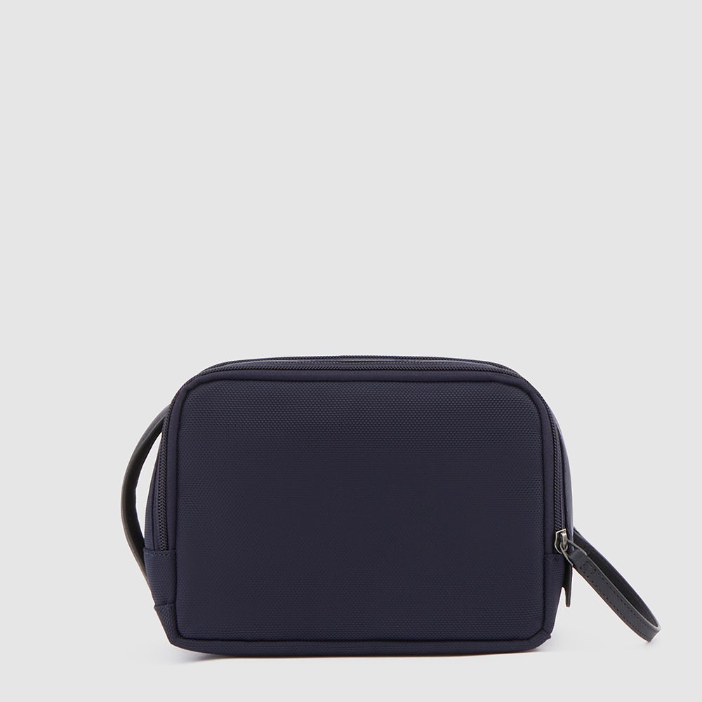 Piquadro Toiletry bag in recycled fabric Qualità