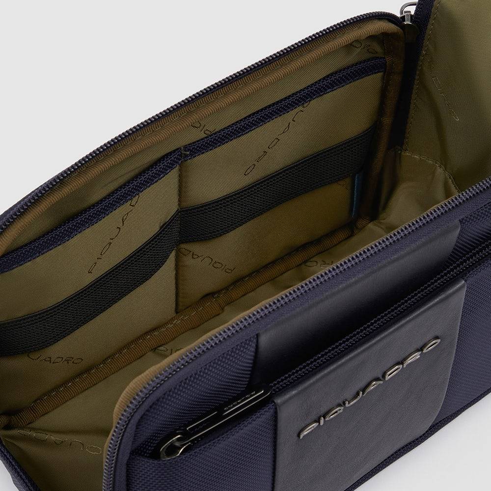 Piquadro Toiletry bag in recycled fabric Qualità