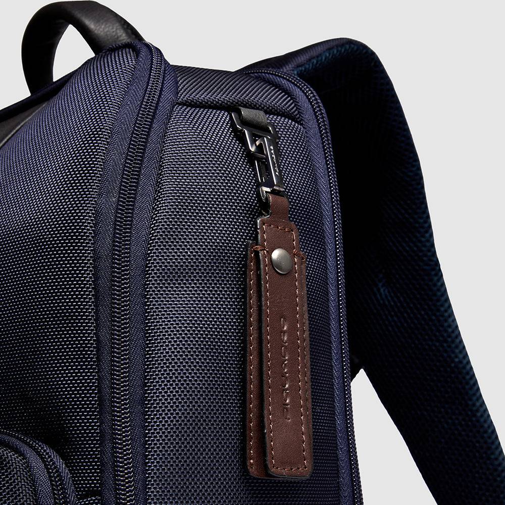 Piquadro Travel computer backpack 15,6" in recycled fabric Novità