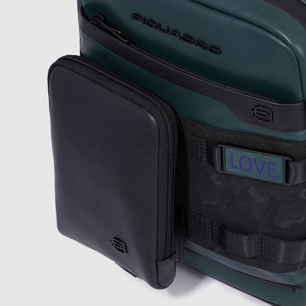 Piquadro Personalizable, modular iPad® crossbody bag Outlet