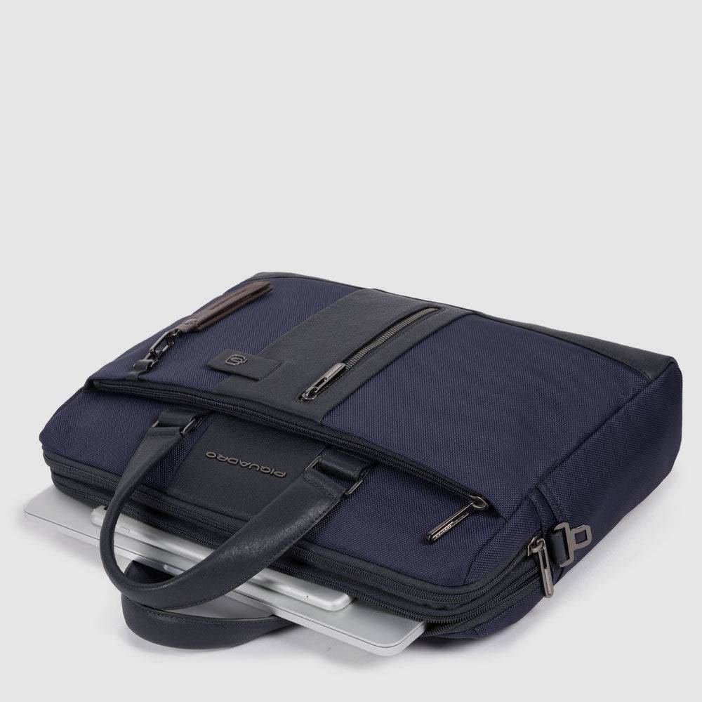Piquadro Laptop bag 15,6" in recycled fabric Hotsell