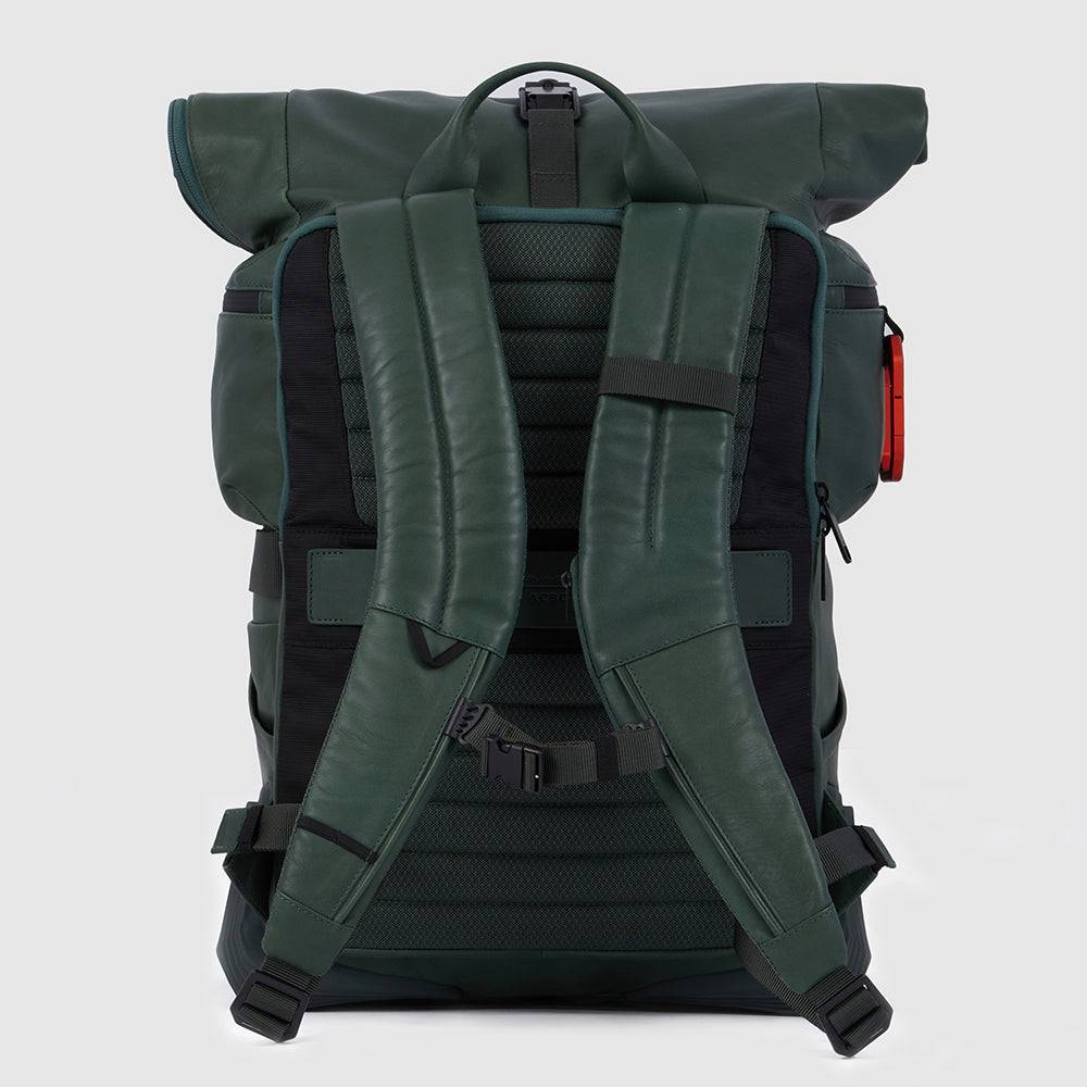 Piquadro Roll-top computer 15,6" and iPad®Pro12,9" backpack I Più Venduti
