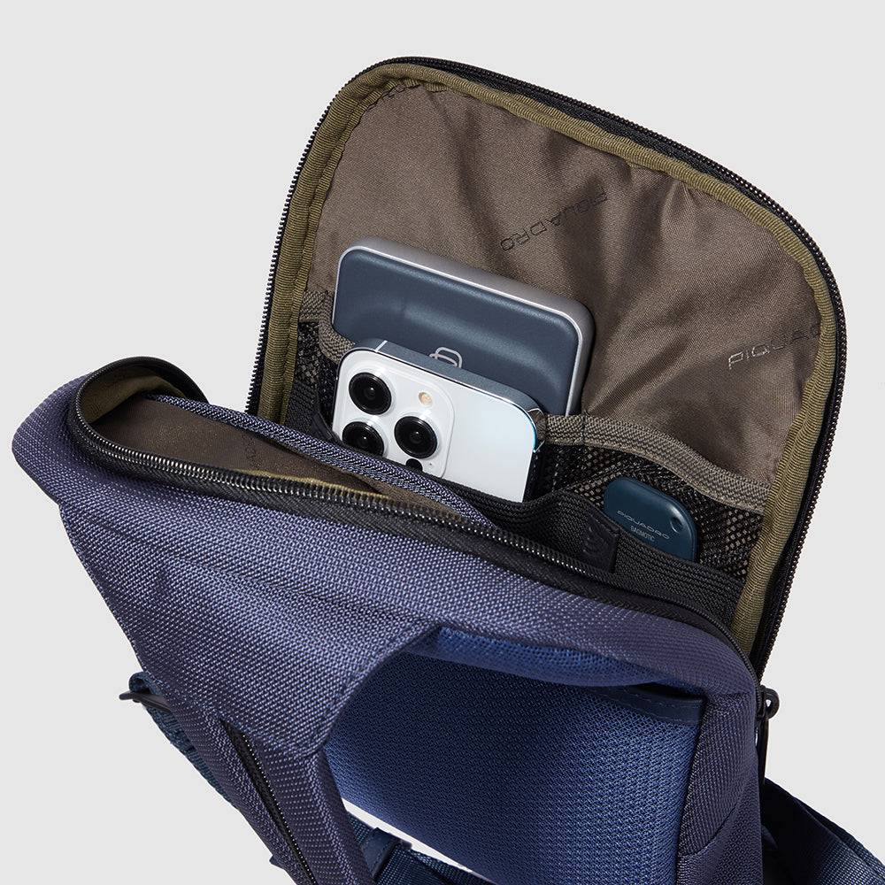 Piquadro Modular mono sling bag/backpack for iPad® In Saldo