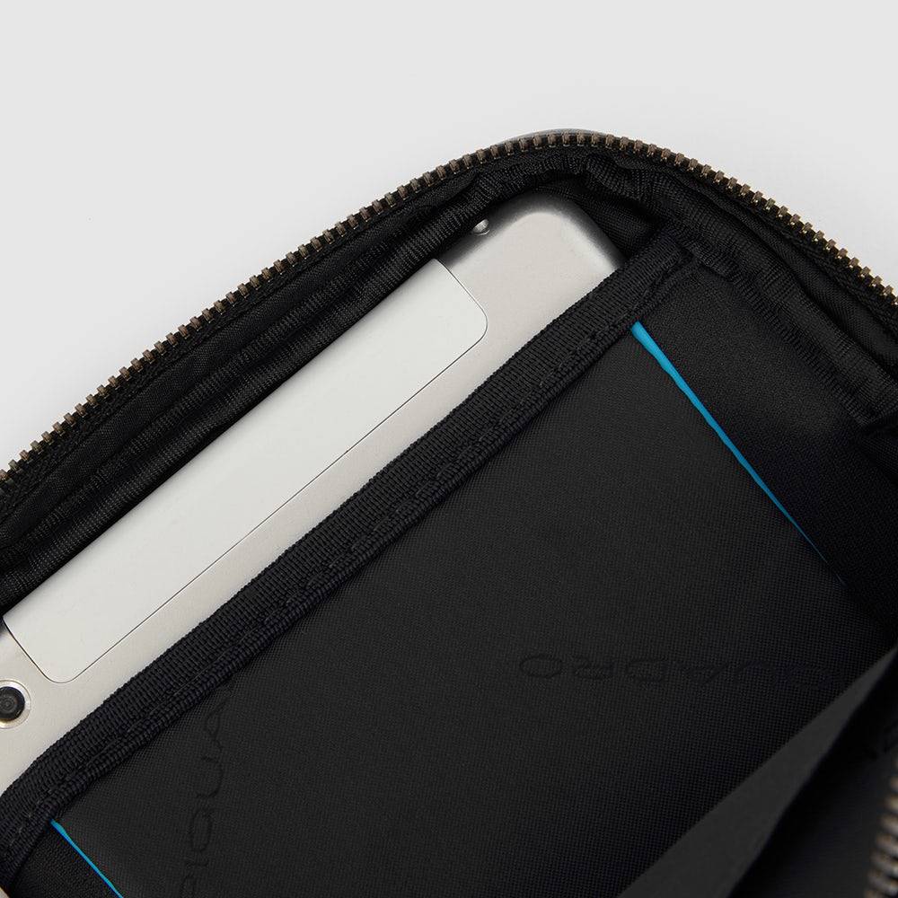 Piquadro Pocket crossbody bag with iPad®mini compartment Moda