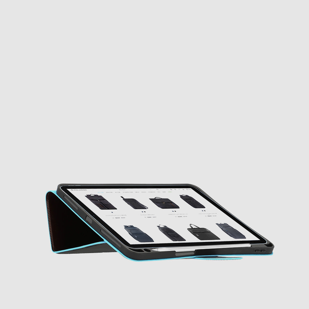 Piquadro iPad®Pro 11’’ stand up leather case Acquista Ora