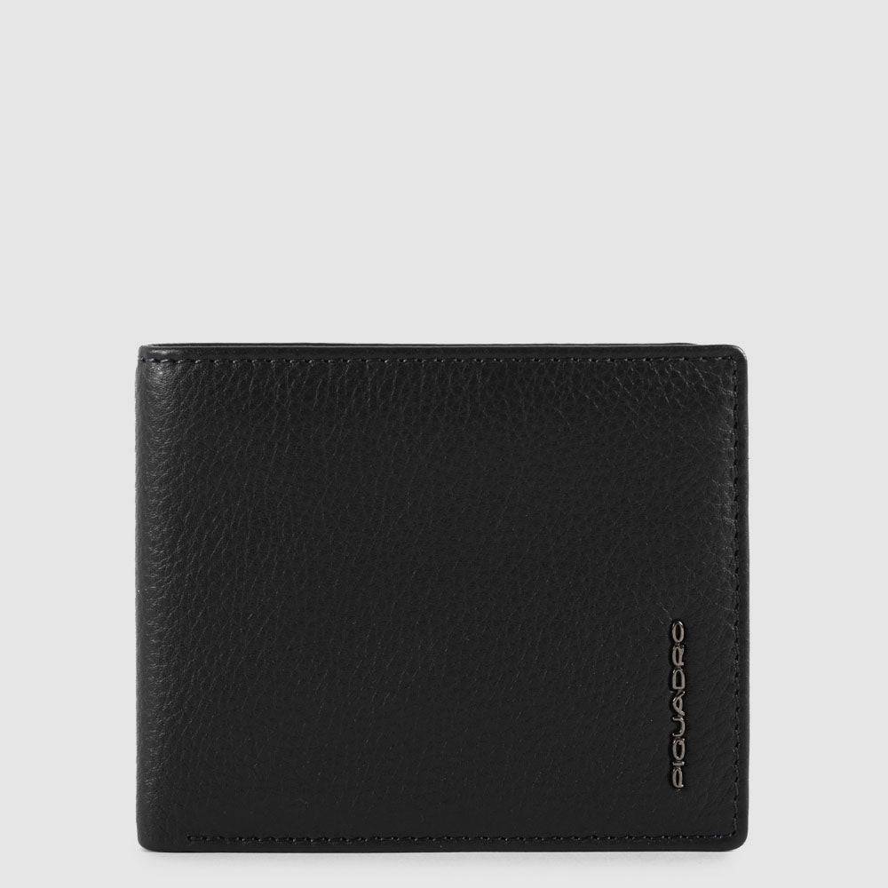 Piquadro Men’s wallet with coin case, credit card facility, Affare Del Giorno