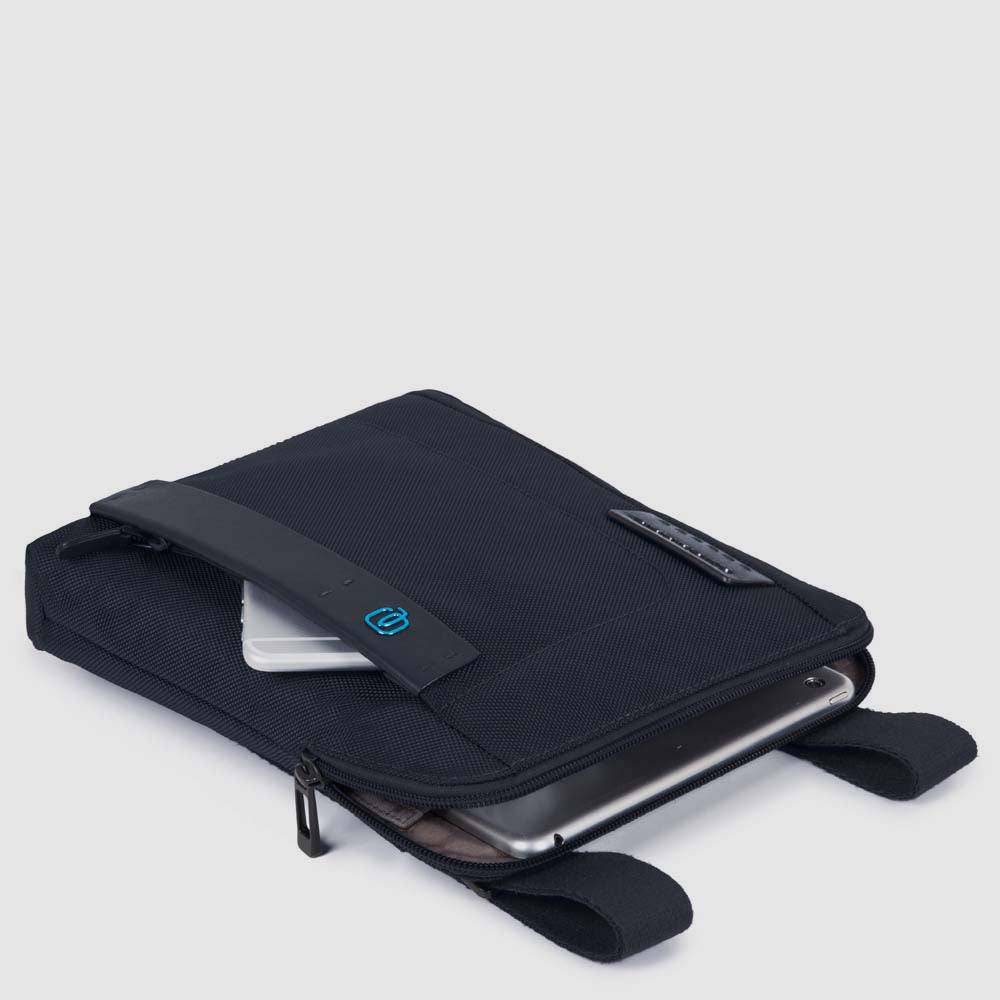 Piquadro Organised pocket cross-body bag for IPad®Air Italy