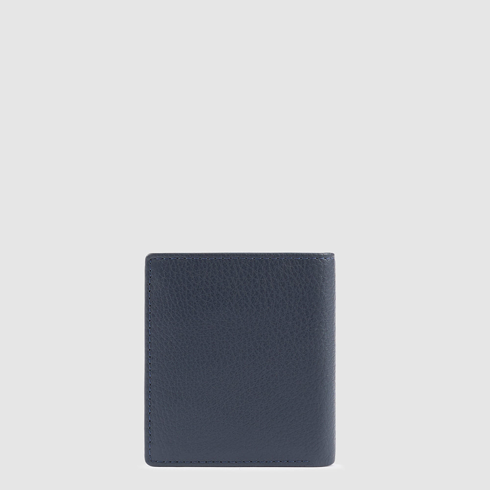 Piquadro Vertical men’s wallet with coin pocket Shopping Online