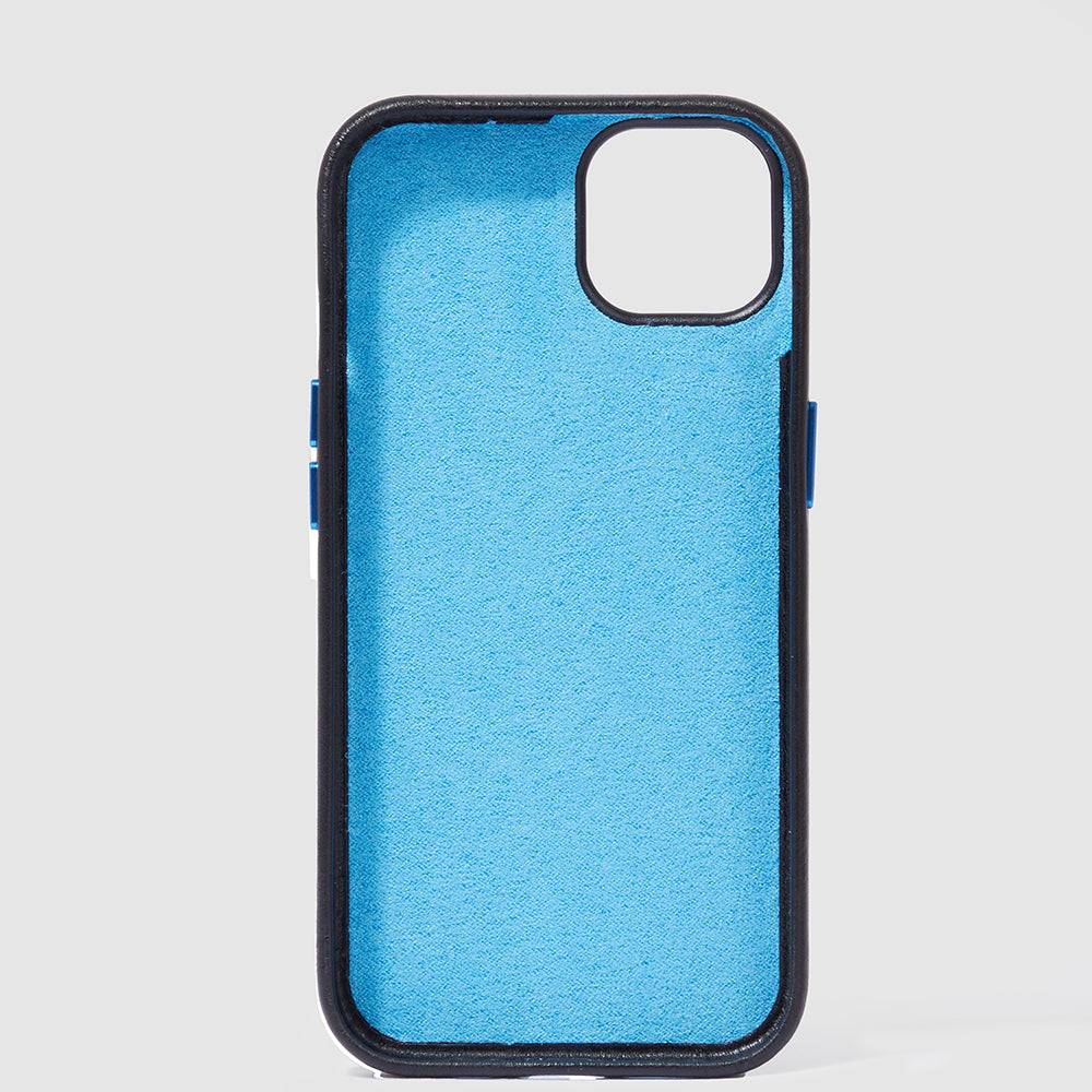 Piquadro Leather case for iPhone® 15 Plus 6,7” Convenienza