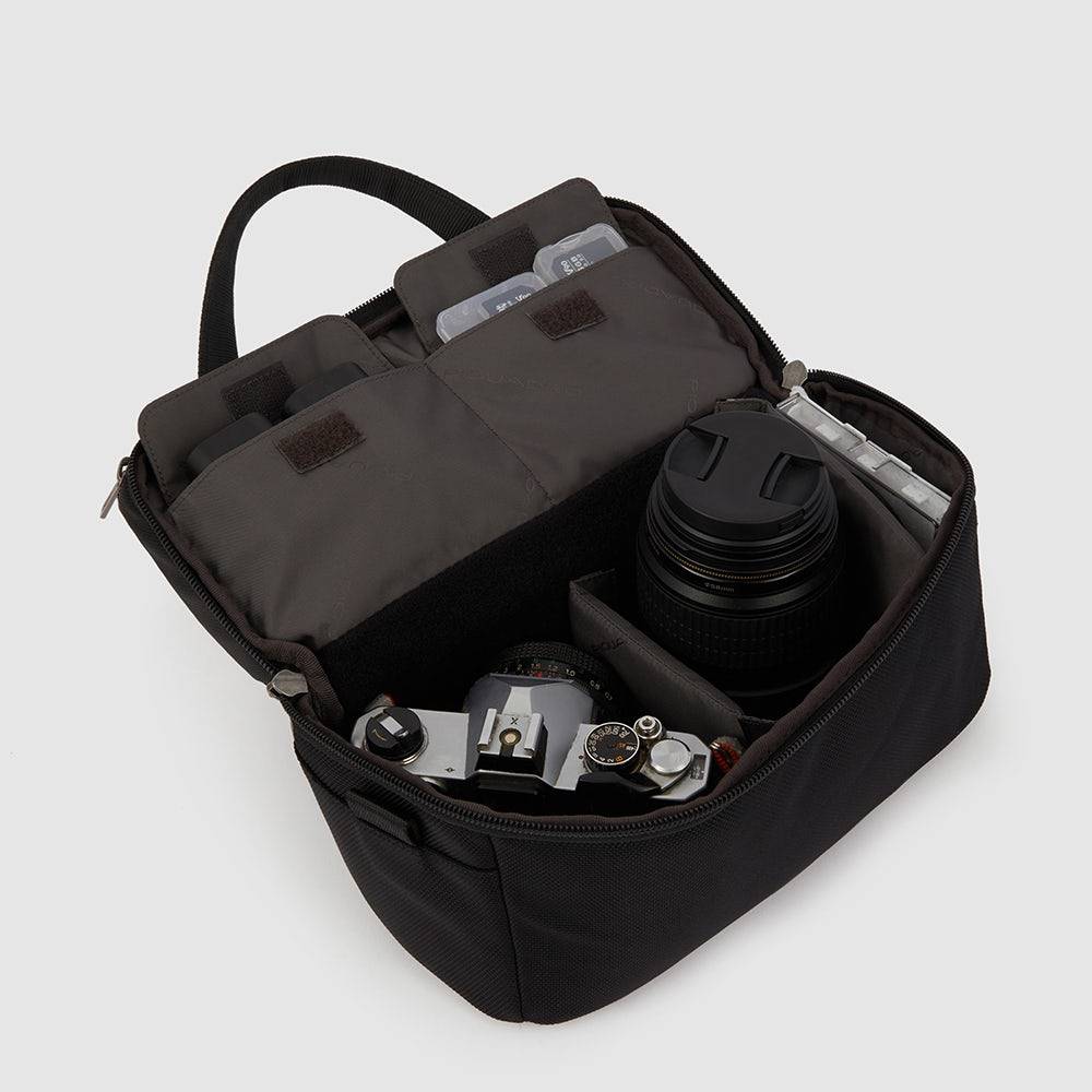 Piquadro Camera bag in recycled fabric Presa