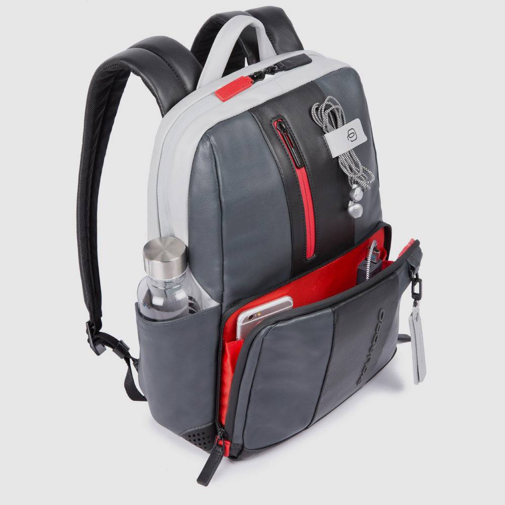 Piquadro Customizable computer backpack with iPad® compartm Nuovo