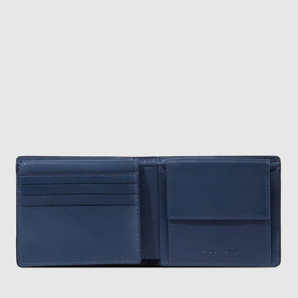 Piquadro Men’s wallet with flip up ID window Convenienza