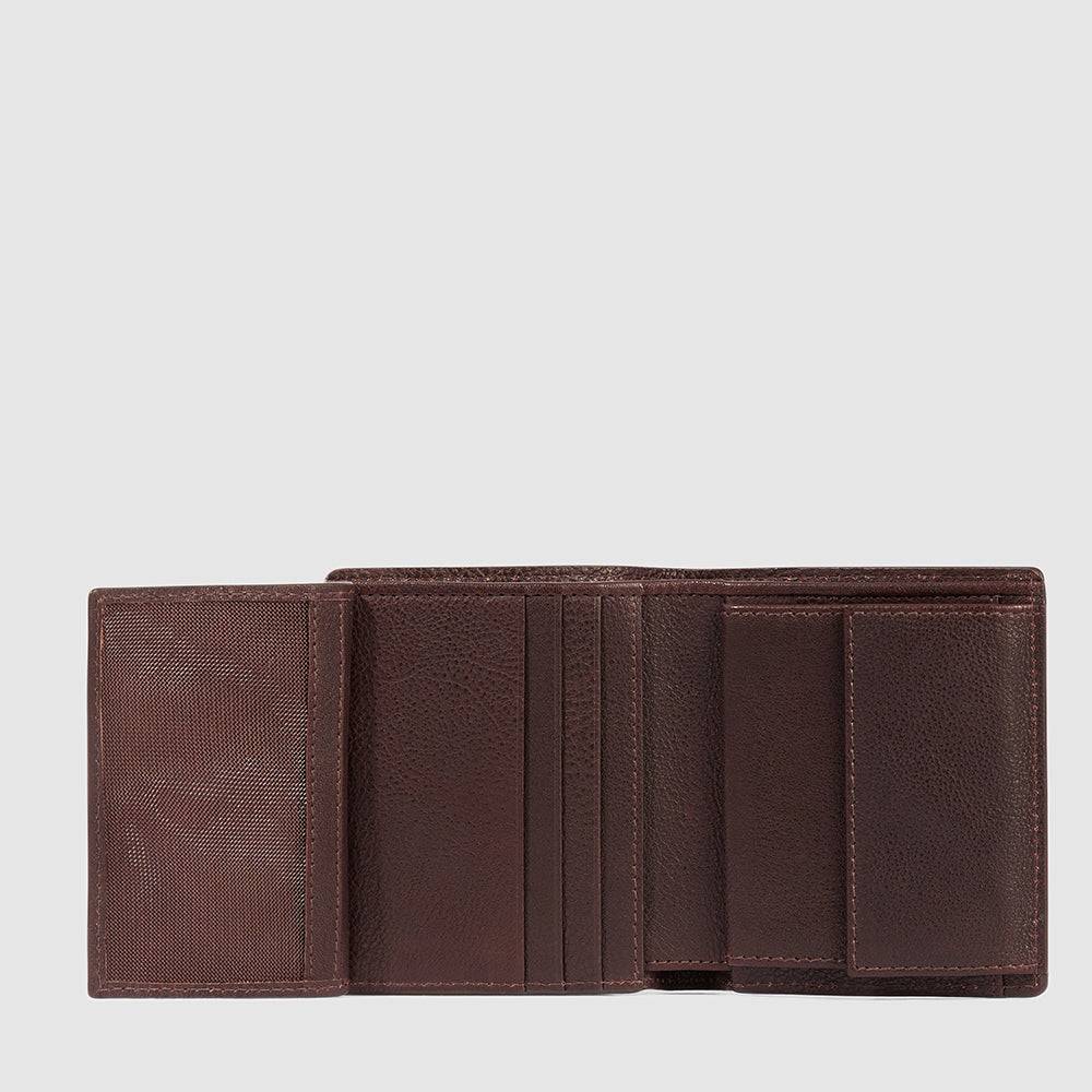Piquadro Vertical men’s wallet with coin pocket Online