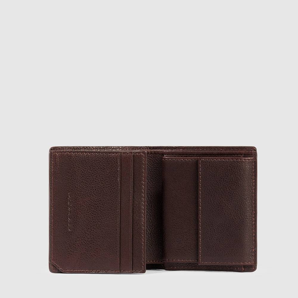 Piquadro Vertical men’s wallet with coin pocket Online
