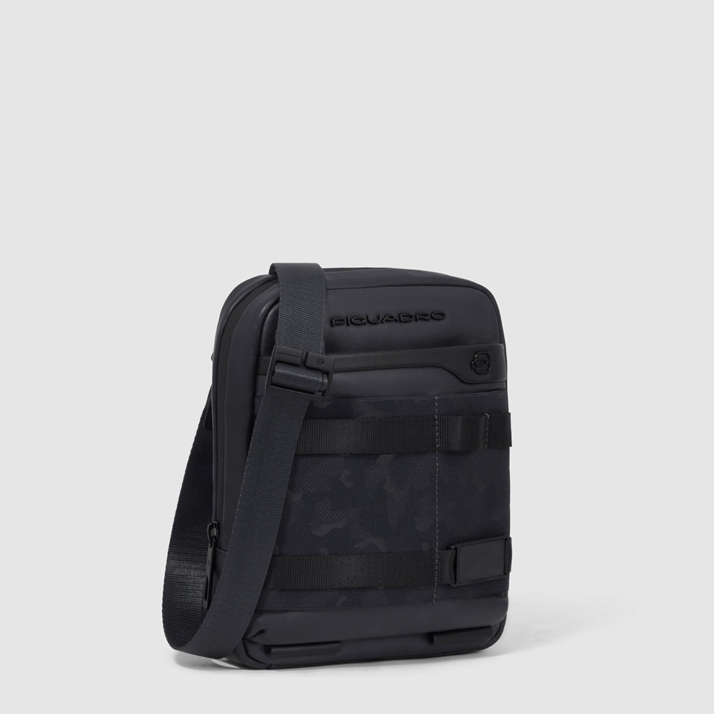 Piquadro Personalizable, modular iPad®mini crossbody bag In Linea