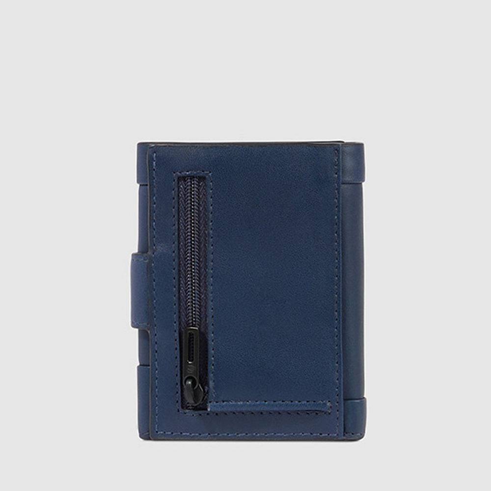 Piquadro Pocket trifold men's wallet with money pocket Pezzi Unici
