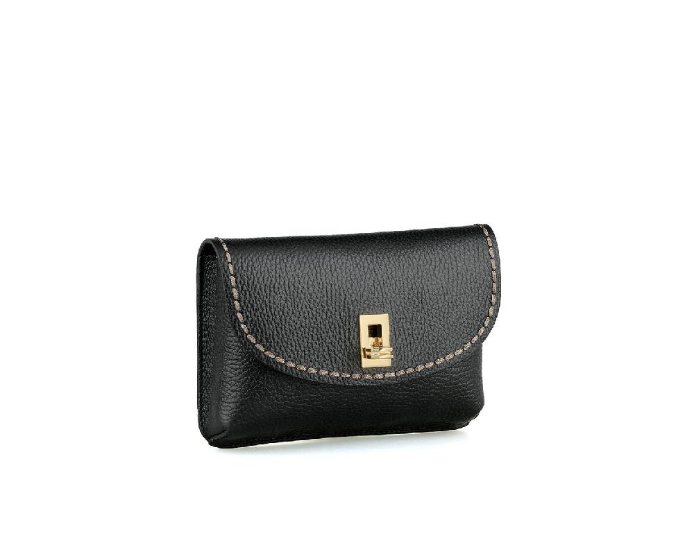 Plinio Visona PORTACELLULARE NERO - 20625 Outlet