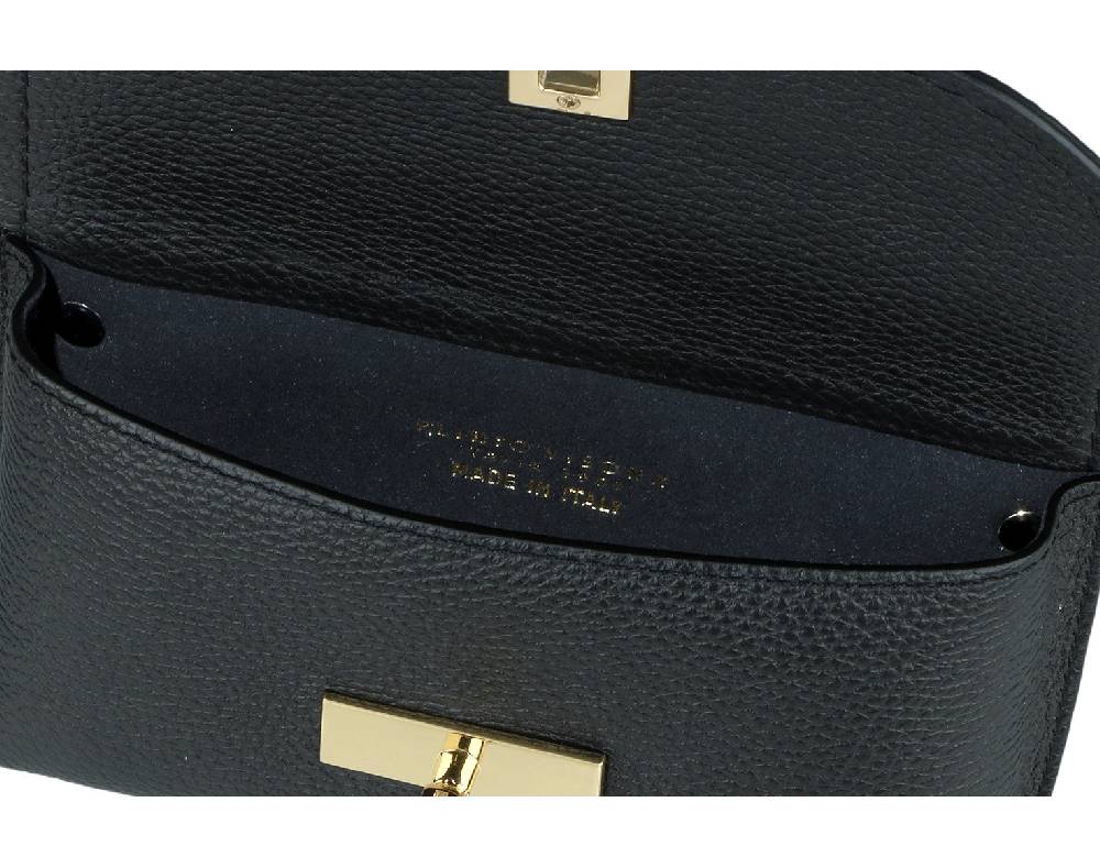 Plinio Visona PORTACELLULARE NERO - 20625 Outlet