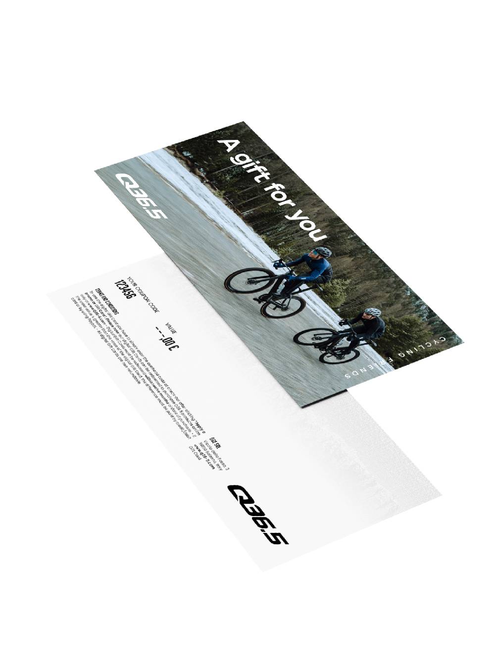 Q36.5 Carta Regalo Cycling friends Vendita Calda