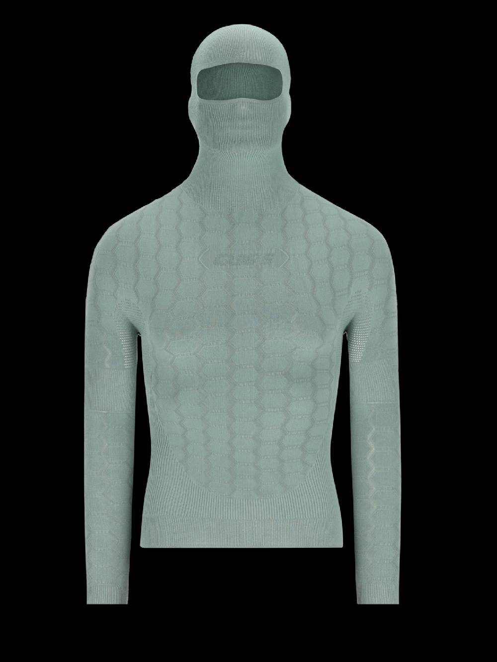 Q36.5 Intimo 5 Plus Maniche Lunghe Con Cappuccio Verde Oliva Promozione