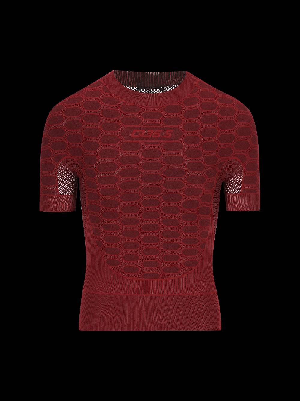 Q36.5 Intimo 2 Maniche Corte Rosso Siena Saldi