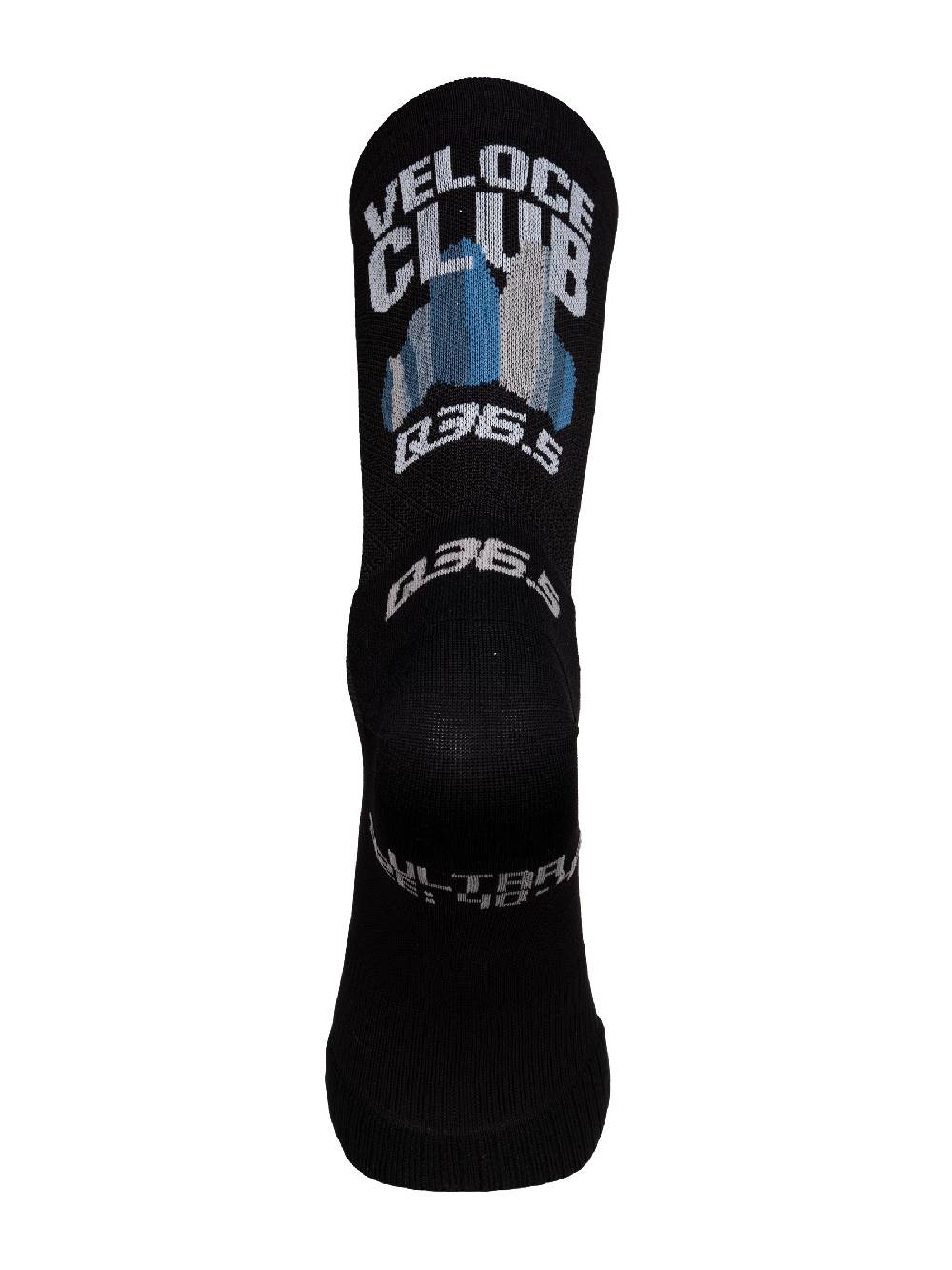 Q36.5 Calze estive Veloce Club Nero Vendite Flash