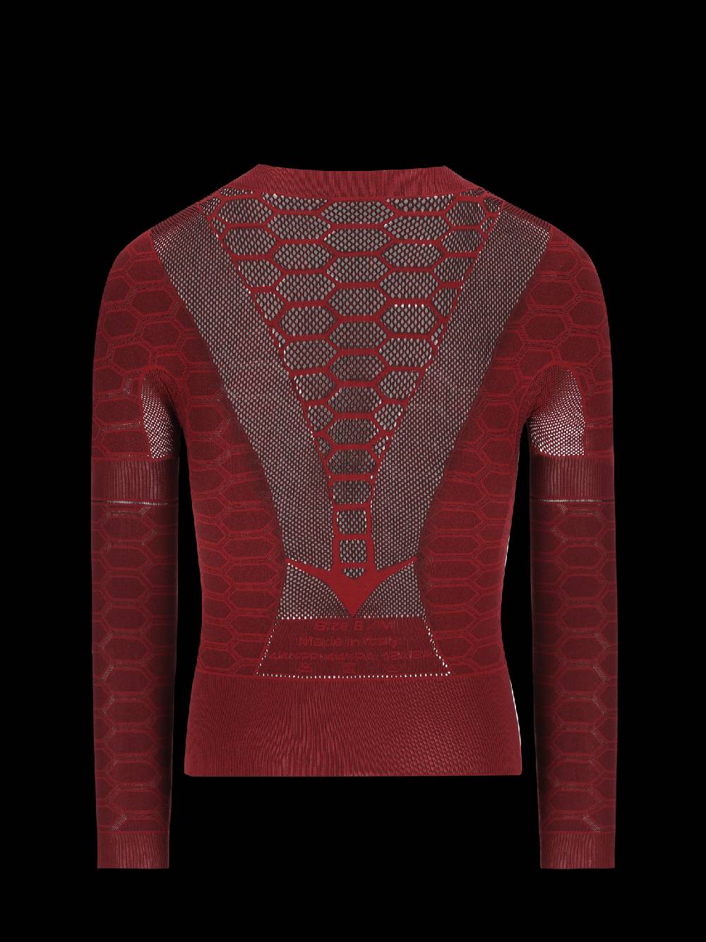 Q36.5 Intimo 3 Maniche Lunghe Rosso Siena Moda
