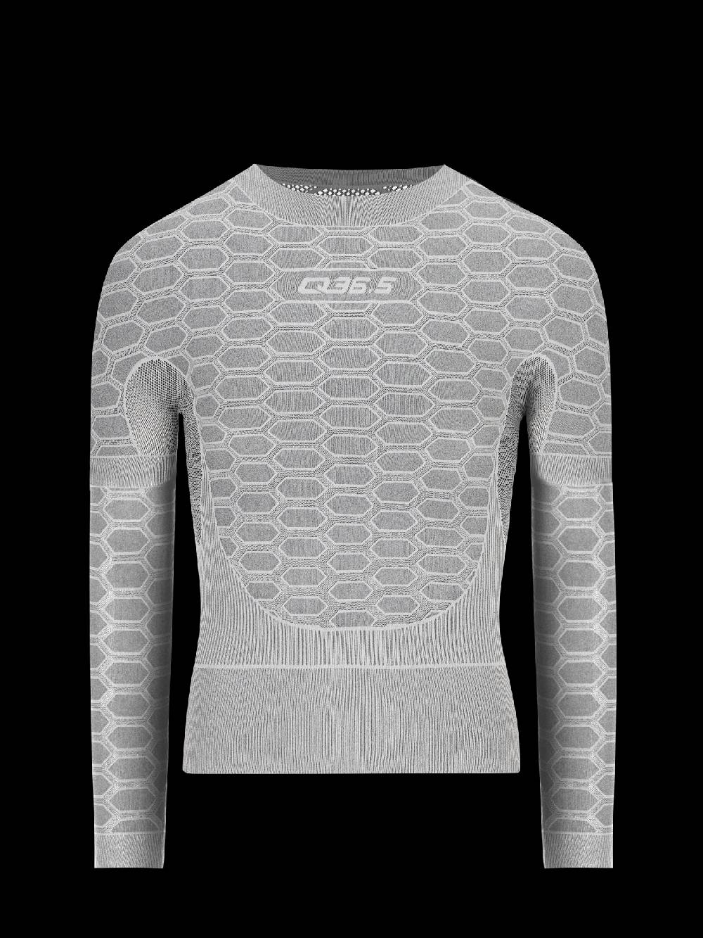 Q36.5 Intimo 3 Maniche Lunghe Grigio Ghiaccio Ritorno libero