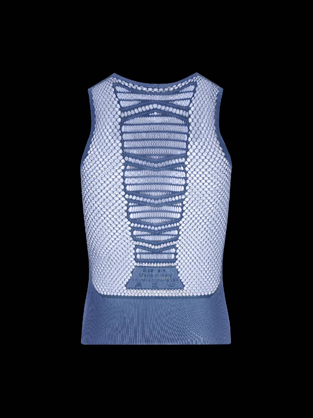 Q36.5 Intimo 0 Mesh Senza Maniche Blu Navy Italy