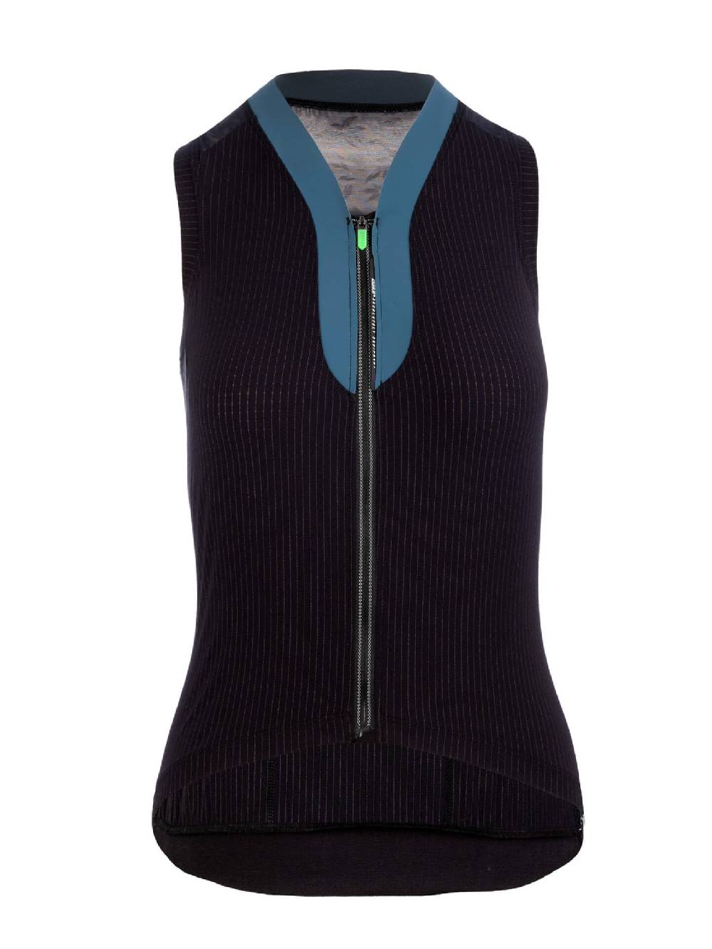 Q36.5 Dottore Pro Maglia Smanicata Donna Nero Nuovo