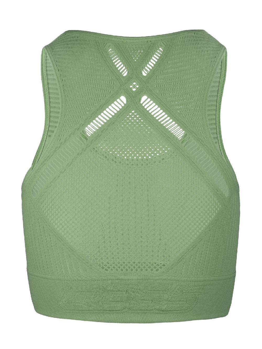 Q36.5 Bra Senza Cuciture Verde Oliva Outlet