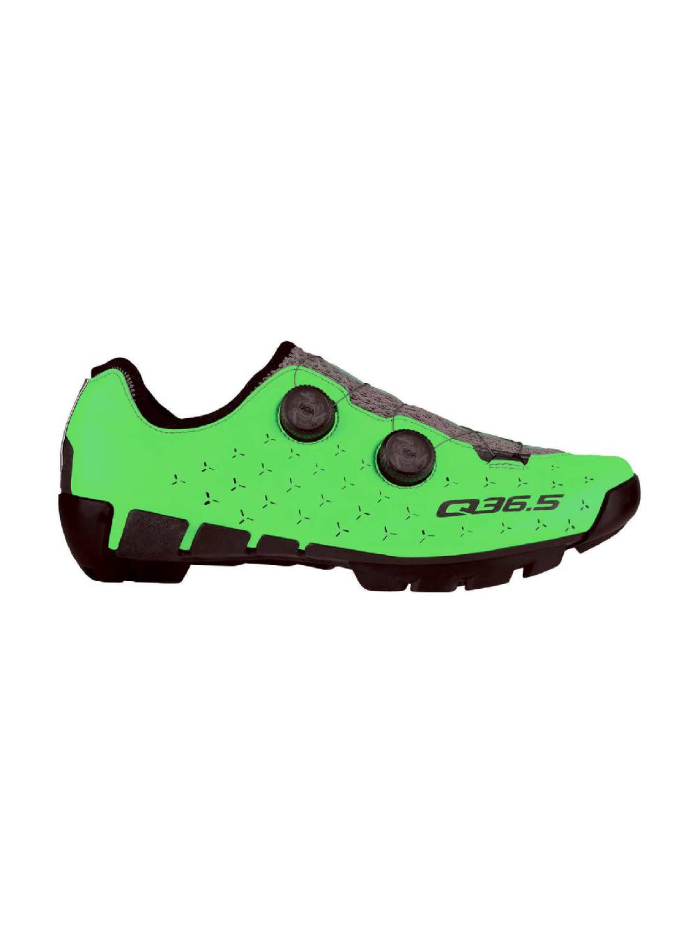 Q36.5 Unique Scarpe Adventure Verde Fluo Only for today