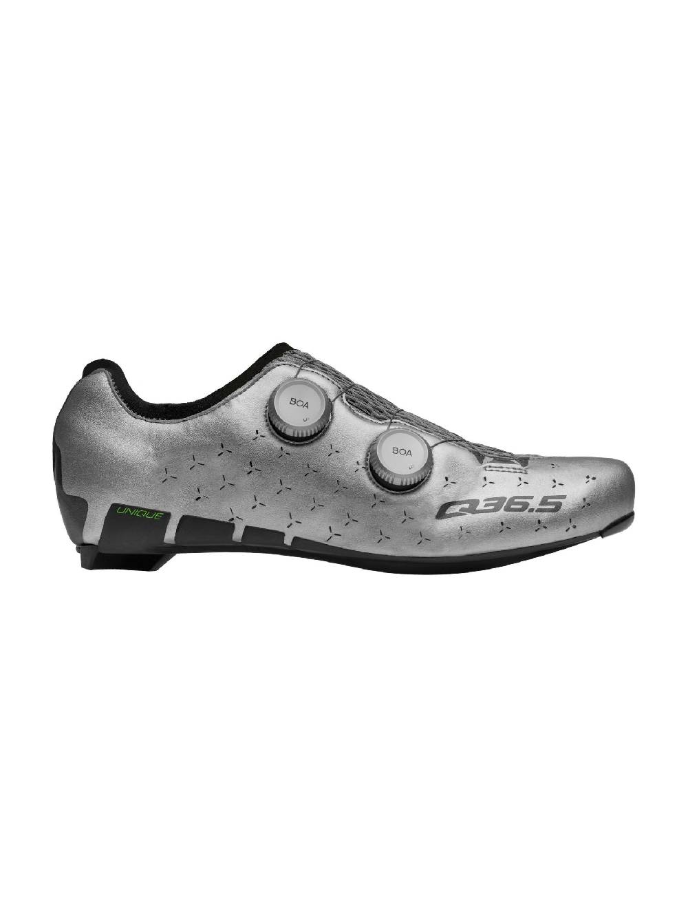 Q36.5 Unique Scarpe Strada Grigio Argento Fino Al -60%