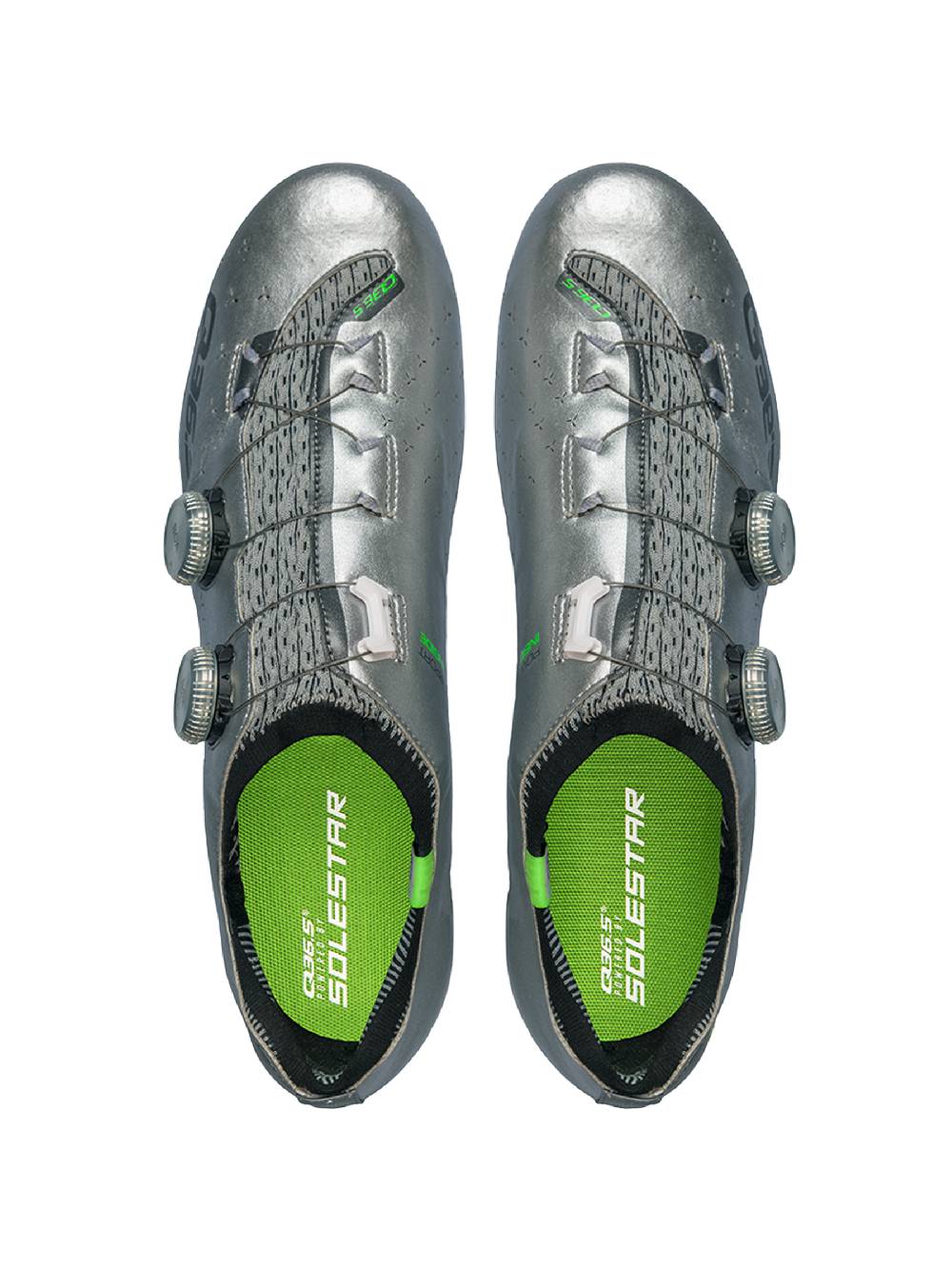 Q36.5 Unique Scarpe Strada Grigio Argento Fino Al -60%