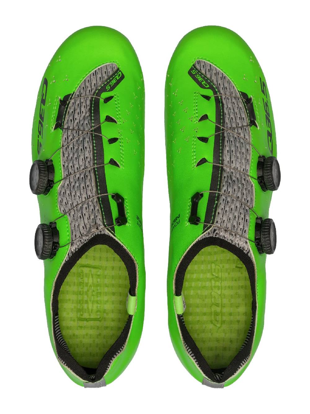 Q36.5 Unique Scarpe Strada Verde Fluo Shopping Online