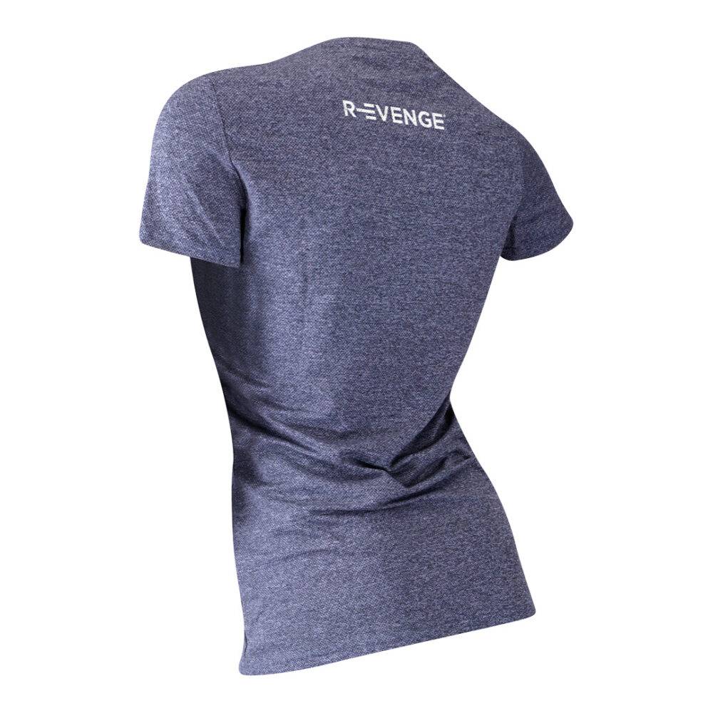 R Evenge T-Shirt Tecnica Donna con filo riciclato In Linea