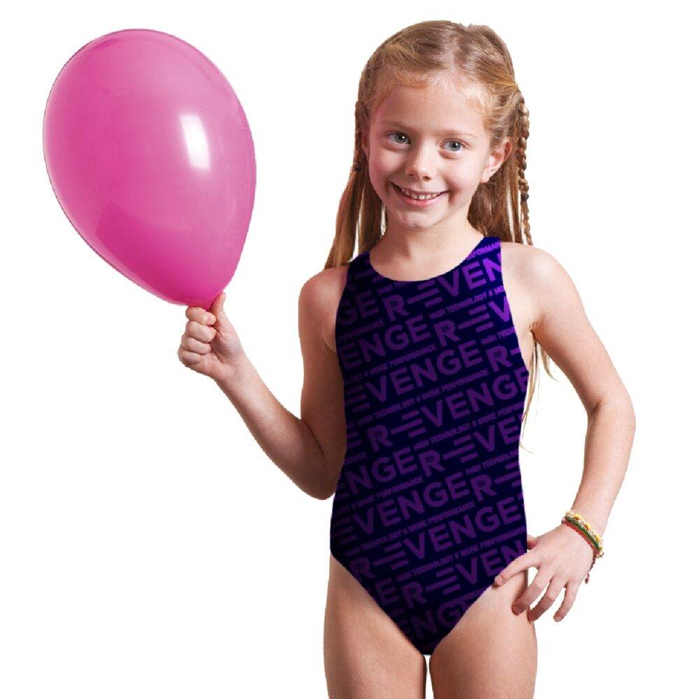 R Evenge Costume Classico Intero Revenge Nero Viola Sottocosto