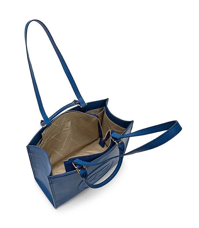Roberta Gandolfi Roberta Pelle medium Borsa a mano in pelle con doppi spallacci per essere portata a spalla e tramezza Offerte