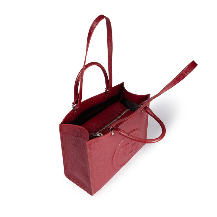 Roberta Gandolfi Roberta Pelle medium Borsa a mano in pelle con doppi spallacci per essere portata a spalla e tramezza 2025
