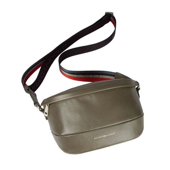 Roberta Gandolfi Micol Belt Bag in pelle con tracolla regolabile e catena amovibile Soddisfazione Garantita