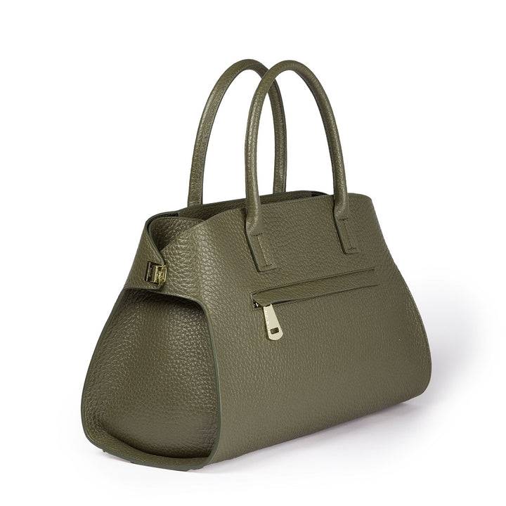Roberta Gandolfi Elodie bowling medium borsa a mano in pelle con tracolla staccabile e regolabile Fino Al -60%