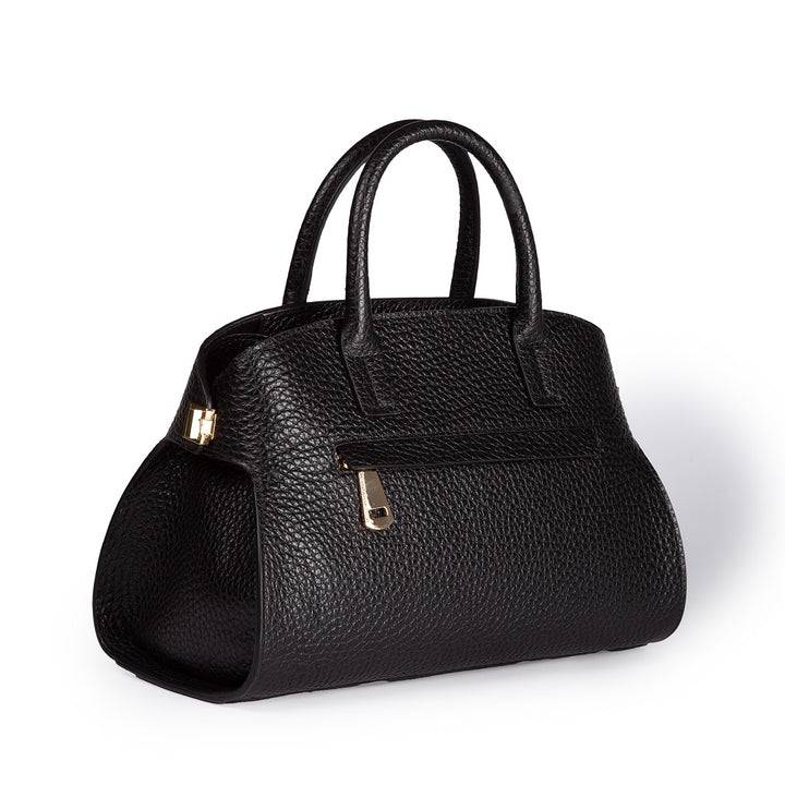 Roberta Gandolfi Elodie bowling small borsa a mano in pelle con tracolla staccabile e regolabile Prezzo Ridotto