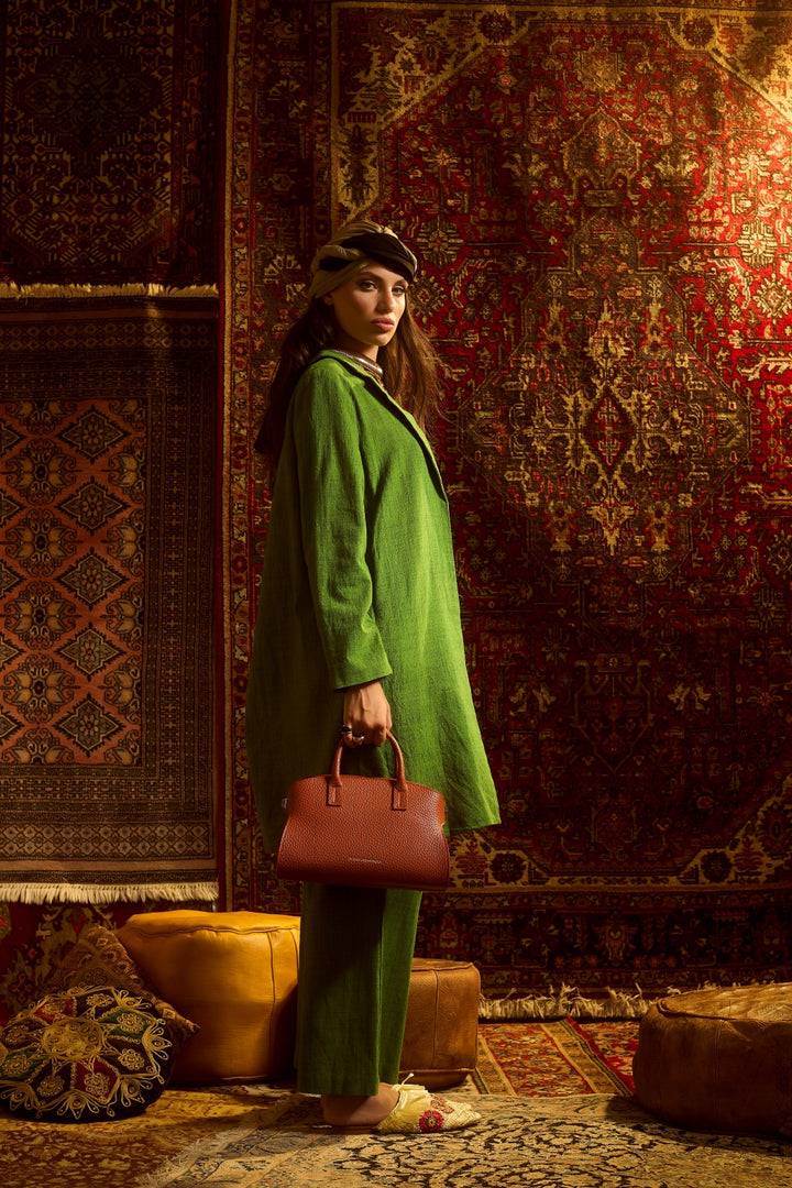 Roberta Gandolfi Elodie bowling small borsa a mano in pelle con tracolla staccabile e regolabile Convenienza