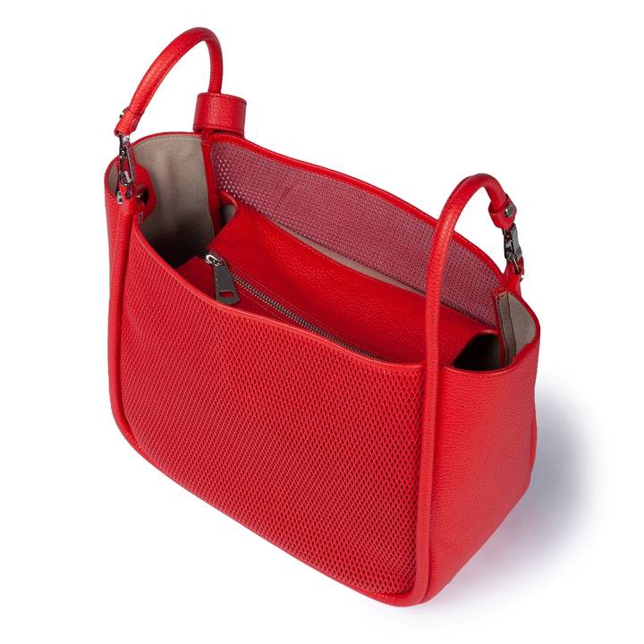 Roberta Gandolfi Yuma small 3 in 1 borsa a mano in pelle trasformabile con tracolla staccabile (copia) Outlet