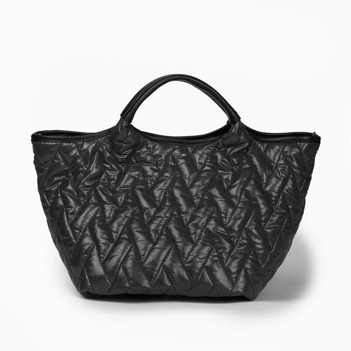 Roberta Gandolfi Joy Puffy borsa trasformabile 5 modelli in 1 in tessuto antigoccia finiture in pelle di vitello e tracolla staccabile Saldi Di Fabbrica
